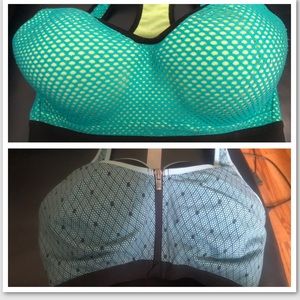 2 for 1 VSX 32DDD & DD front close sports bra